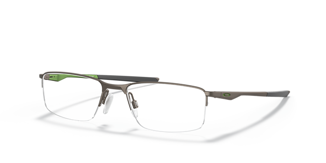 Socket 5.5 Zinn satiniert MetallEyeglass Frames von B24, Dreiviertelansicht