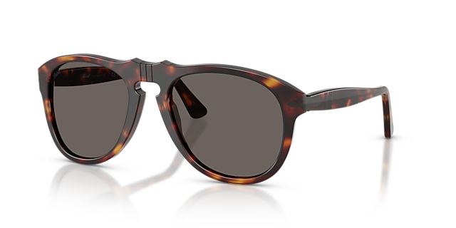 PO0649NE Havana AcetatSunglass Frames von B24, Dreiviertelansicht