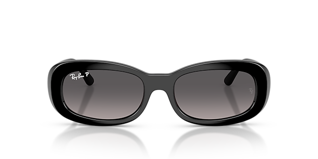 RB2221 Zwart KunststofSunglass Frames van B24, Vooraanzicht