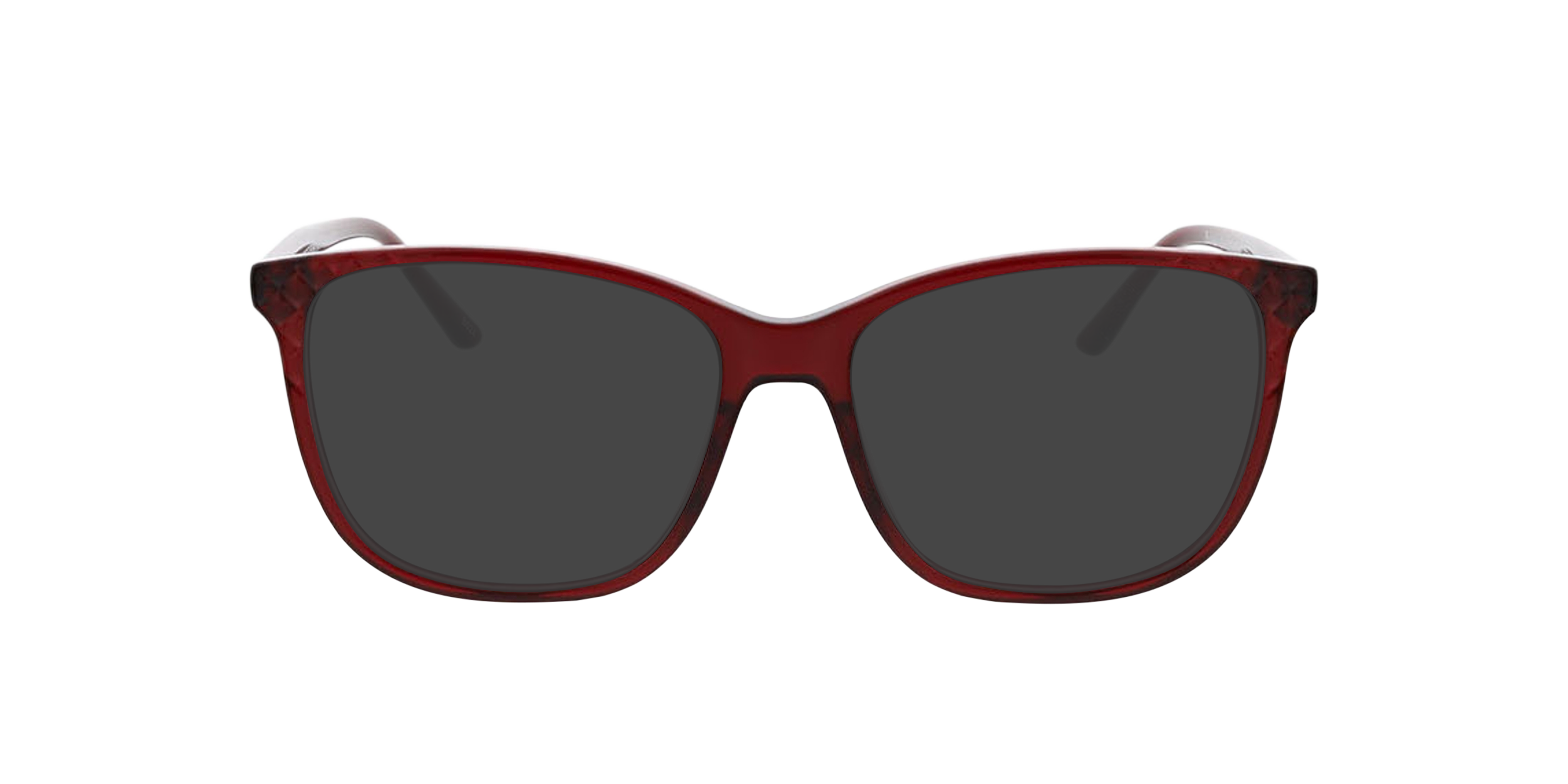 Sharon Kristallrot AcetatEyeglass Frames von B24, mit getönten Gläsern