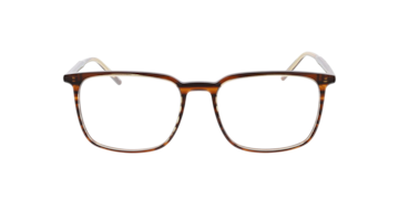 Tweelaags bruin / kristal Oakland -  Acetaat Brillen