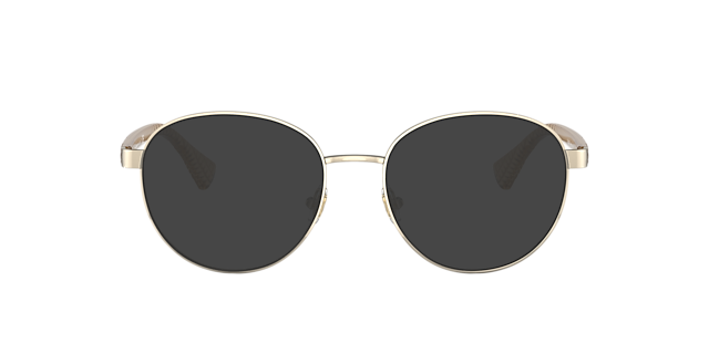 RA6050 Glanzend Lichtgoud MetaalEyeglass Frames van B24, met getinte lenzen