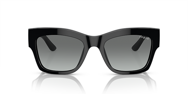 VO5524S Zwart AcetaatSunglass Frames van B24, Vooraanzicht