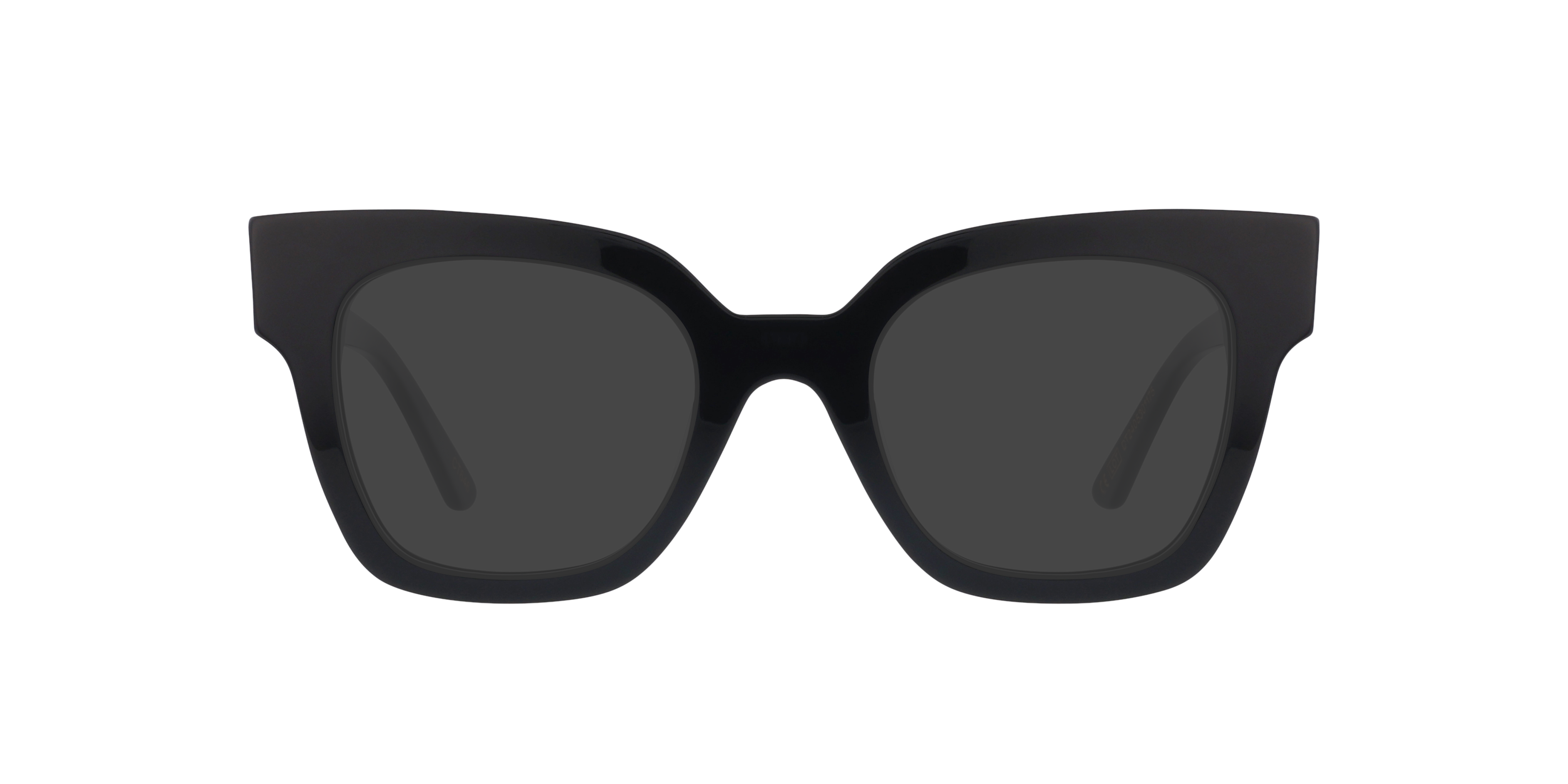 Venice CT Jet Black AcetatEyeglass Frames von B24, mit getönten Gläsern