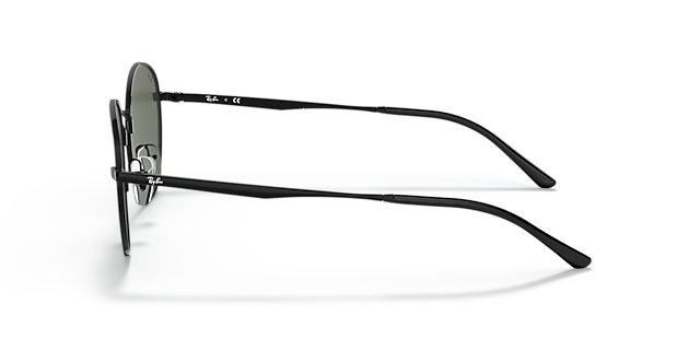 RB3681 Zwart MetaalSunglass Frames van B24, Zijaanzicht