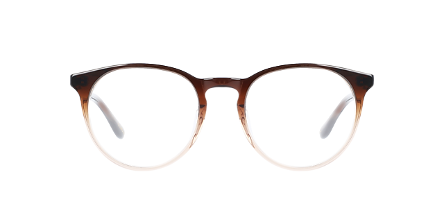 Grande Rotondo Espresso AcetaatEyeglass Frames van B24, Vooraanzicht