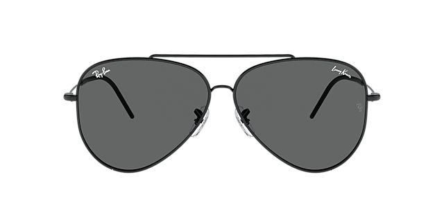 RBR0101S Zwart MetaalSunglass Frames van B24, met getinte lenzen