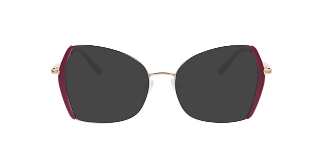 Cleo Roségold MetallEyeglass Frames von B24, mit getönten Gläsern