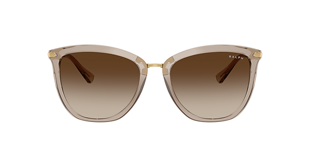 RA5245 Shiny Beige KunststofSunglass Frames van B24, met getinte lenzen