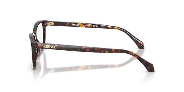 VE3375 Dunkelhavana AcetatEyeglass Frames von B24, Seitenansicht