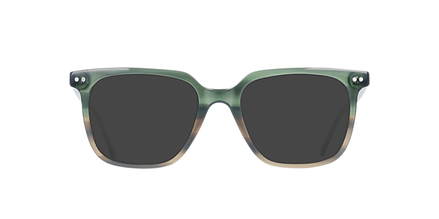 Lloyd Khaki Fade AcetaatEyeglass Frames van B24, met getinte lenzen