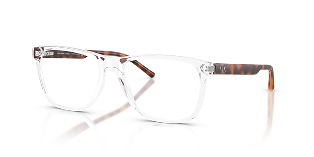 AX3048 Kristal KunststofEyeglass Frames van B24, Hoekweergave