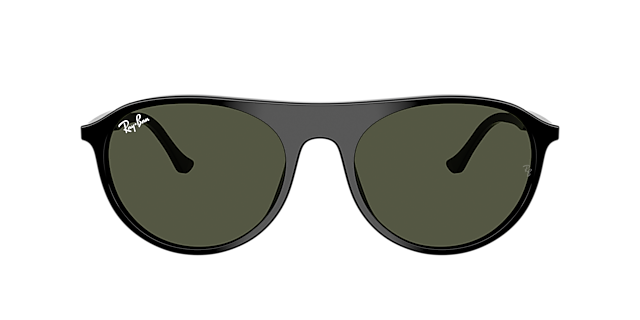 RB2215 Zwart AcetaatSunglass Frames van B24, met getinte lenzen