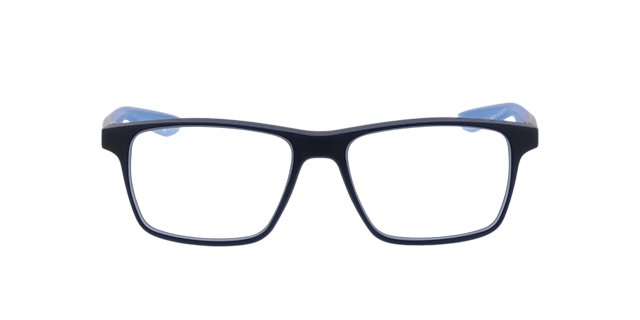 Nike 5002 Blau & Braun KunststoffEyeglass Frames von B24, Vorderansicht