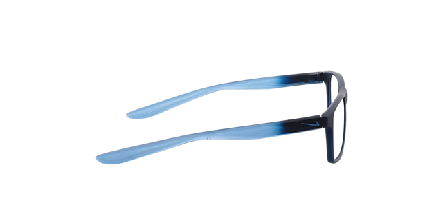 Nike 5002 Blau & Braun KunststoffEyeglass Frames von B24, Seitenansicht