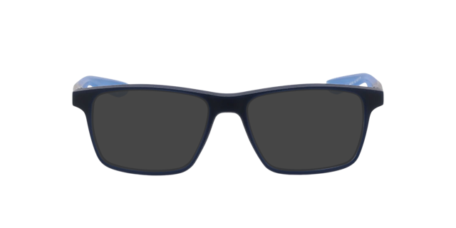 Nike 5002 Blau & Braun KunststoffEyeglass Frames von B24, mit getönten Gläsern