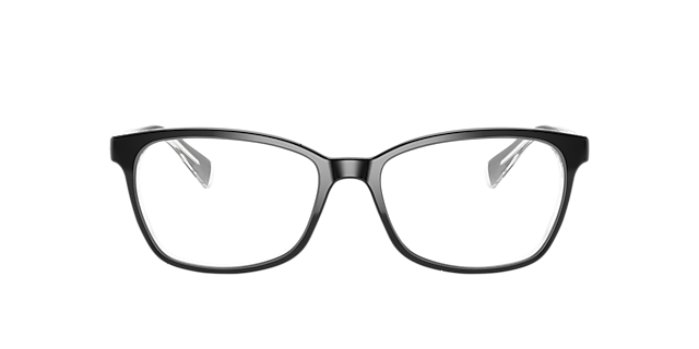 RB5362 Zwart op transparant AcetaatEyeglass Frames van B24, Vooraanzicht