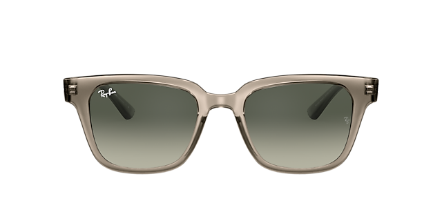 RB4323 Transparant grijs KunststofSunglass Frames van B24, met getinte lenzen