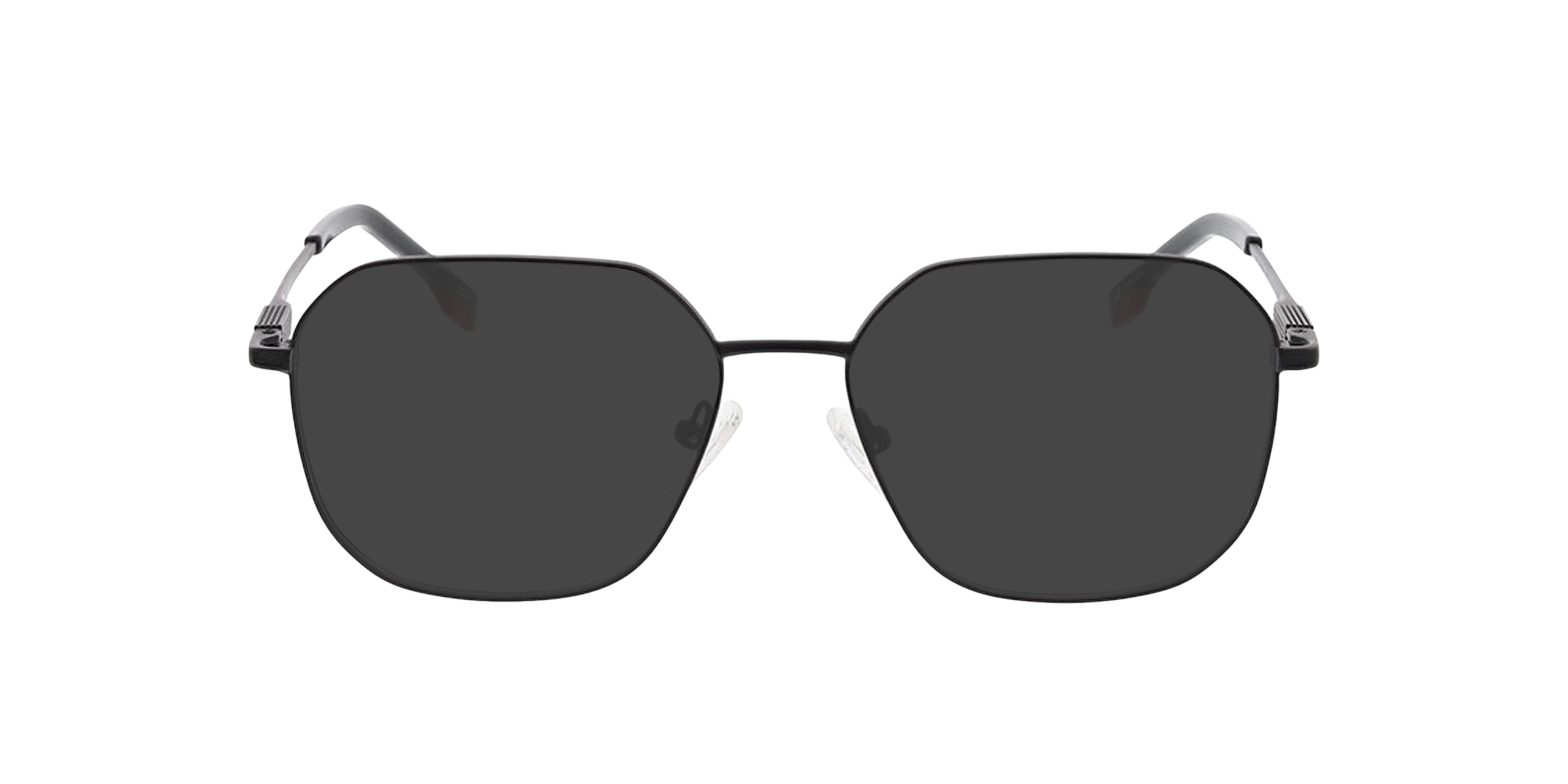 Düsseldorf Matzwart MetaalEyeglass Frames van B24, met getinte lenzen