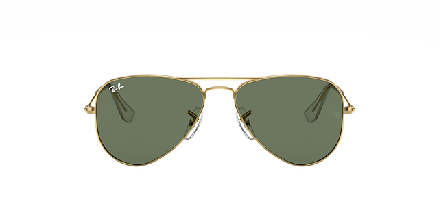 Aviator Kids Arista goud MetaalSunglass Frames van B24, met getinte lenzen