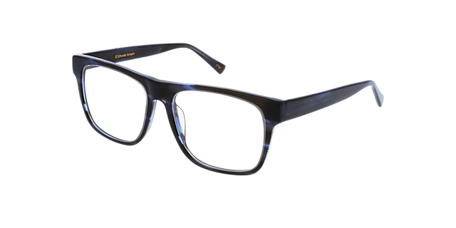 Toby Royal Azure AcetaatEyeglass Frames van B24, Hoekweergave