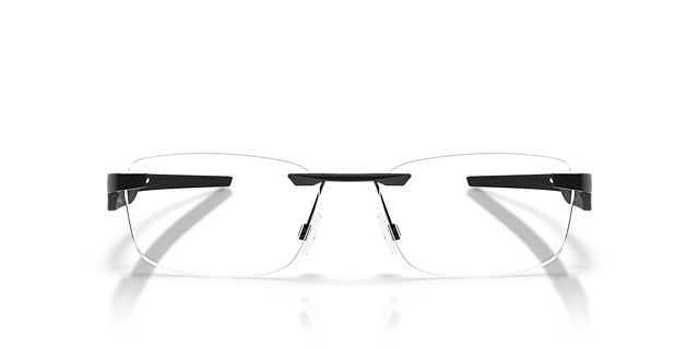Steakhouse 1.0 Schwarz satiniert MetallEyeglass Frames von B24, Vorderansicht