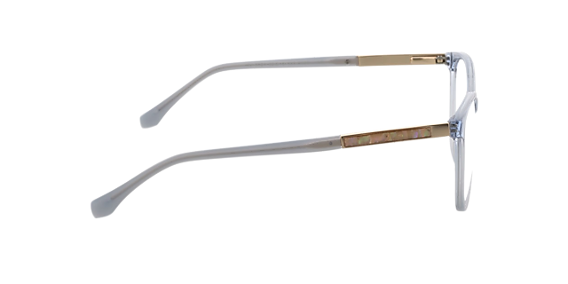 Malaga Kristalblauw AcetaatEyeglass Frames van B24, Zijaanzicht