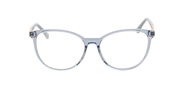 Malaga Kristalblauw AcetaatEyeglass Frames van B24, Vooraanzicht