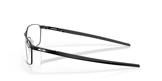 Extender Satijnglans zwart MetaalEyeglass Frames van B24, Zijaanzicht