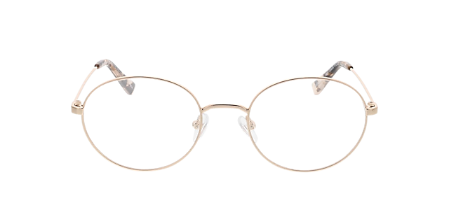 Leeds Roségoud MetaalEyeglass Frames van B24, Vooraanzicht