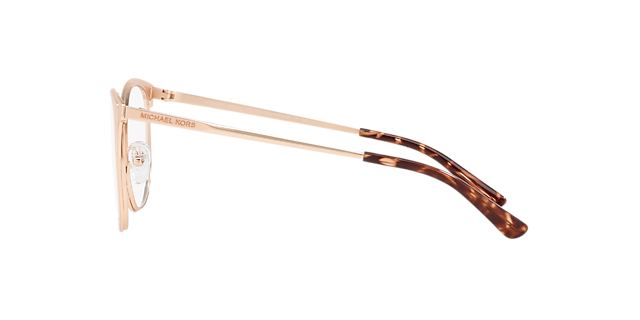 MK3022 Roségoud MetaalEyeglass Frames van B24, Zijaanzicht