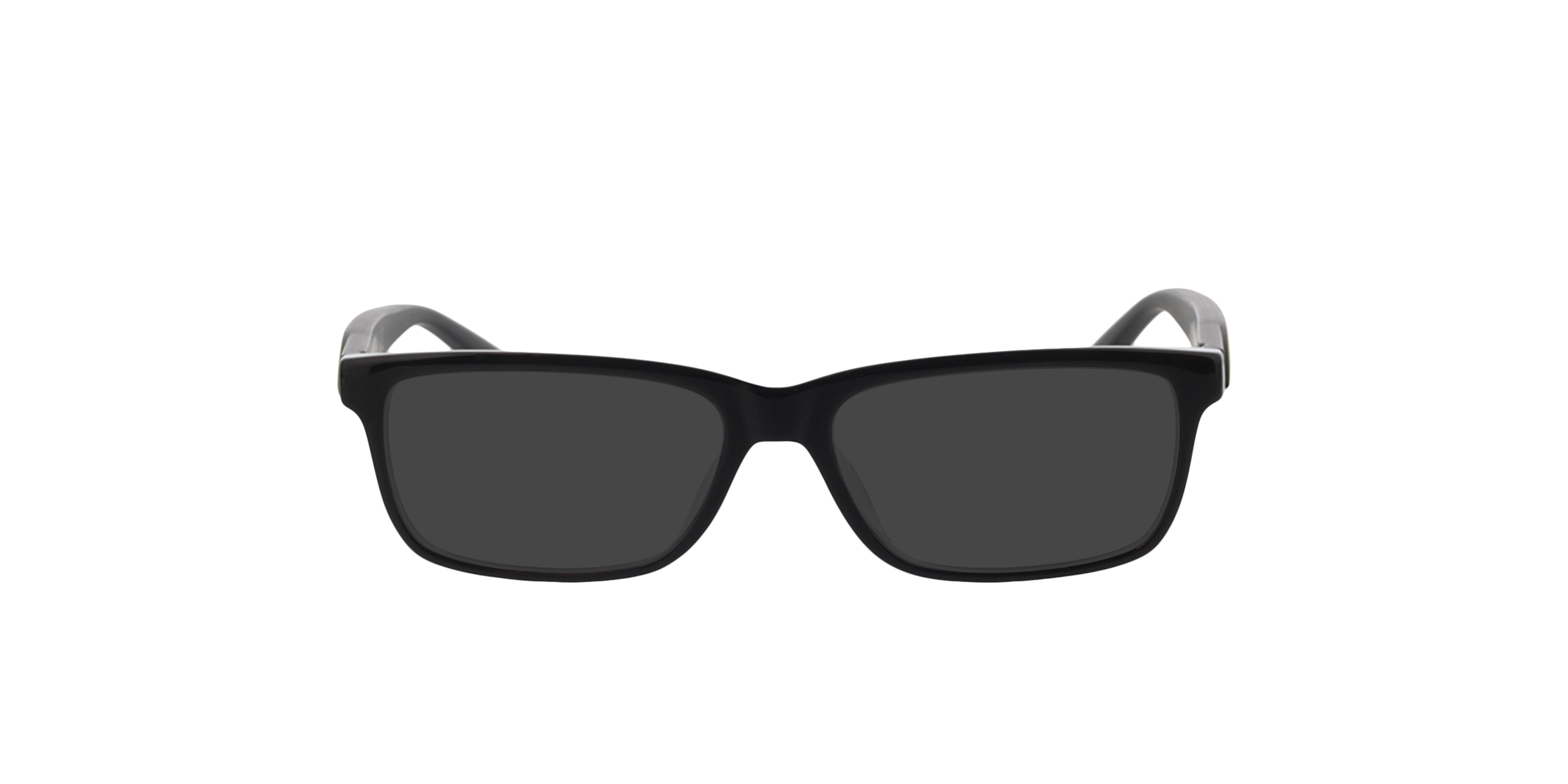 PJ0058O Schwarz KunststoffEyeglass Frames von B24, mit getönten Gläsern