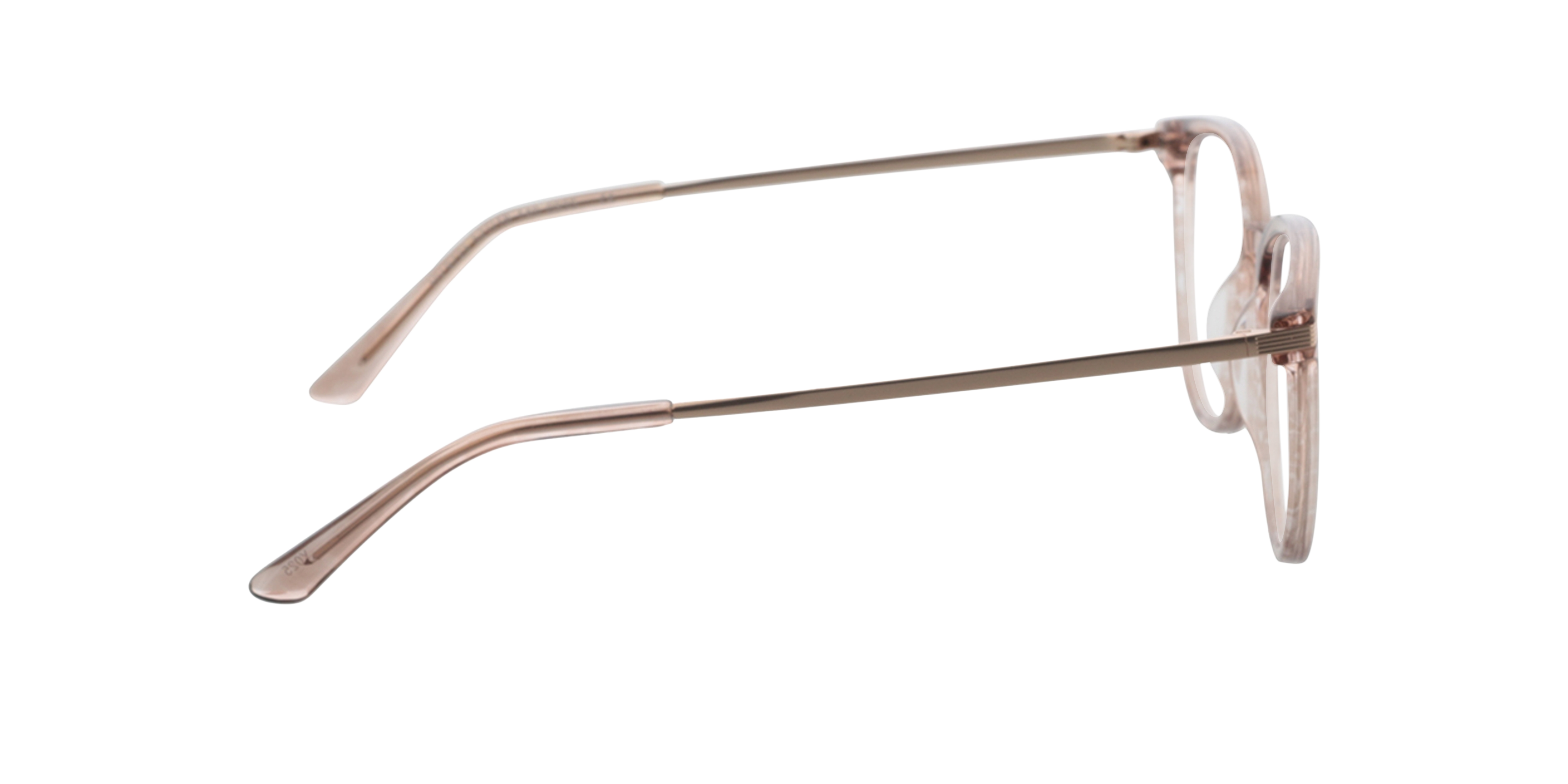 Alia Kristalroze AcetaatEyeglass Frames van B24, Zijaanzicht