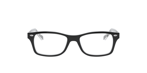 Ray-Ban - RB1531, Schwarz auf Transparent/Havana/Black On Grey, Größe: X-Small