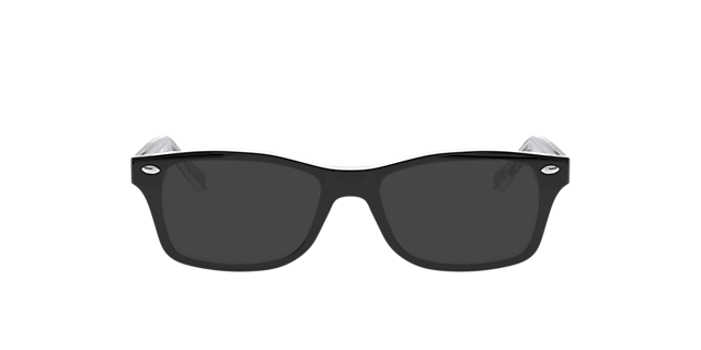 RB1531 Zwart op transparant AcetaatEyeglass Frames van B24, met getinte lenzen