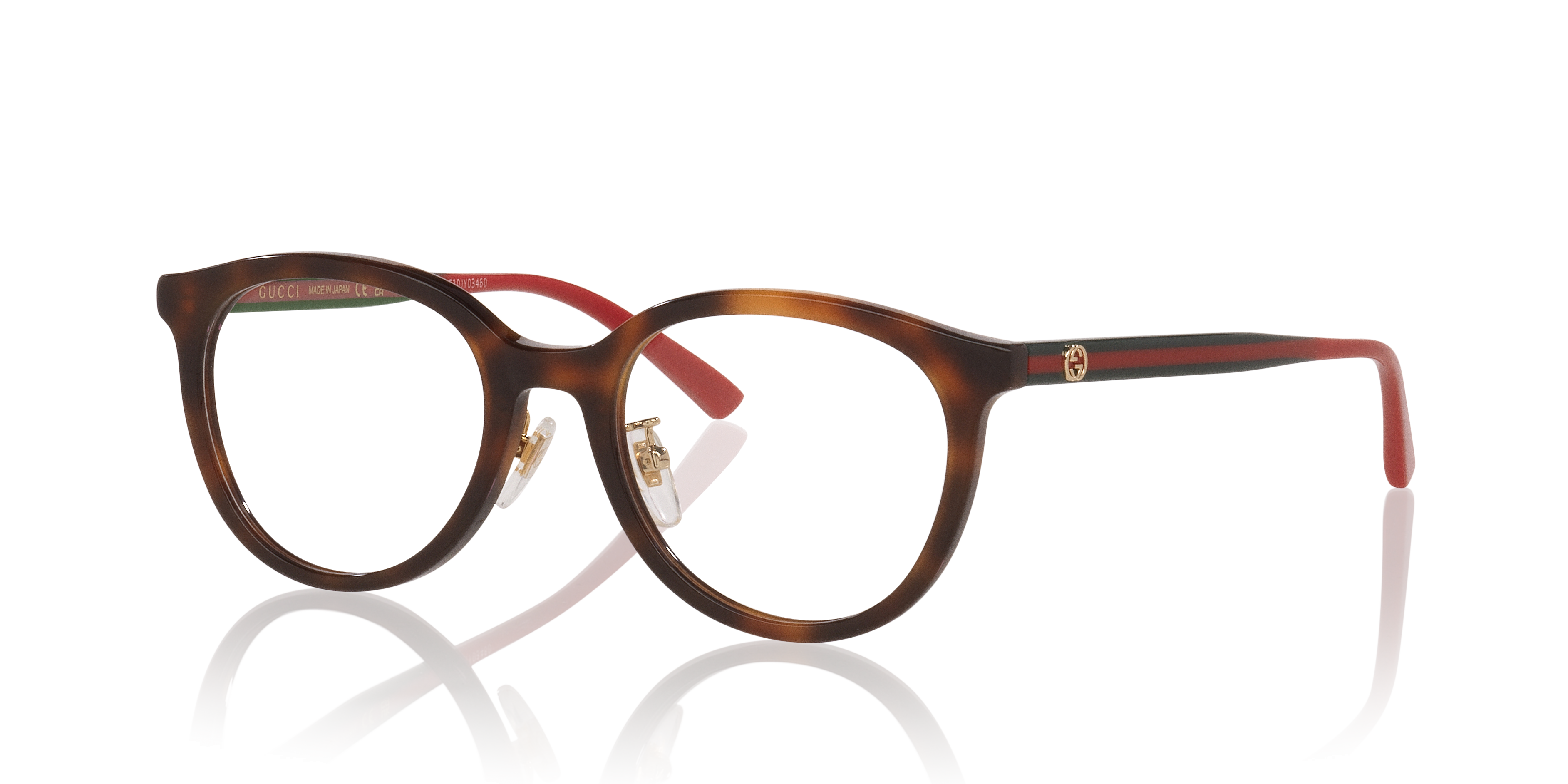 GG1867OK Tortoise AcetatEyeglass Frames von B24, Dreiviertelansicht
