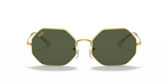 RB1972 Goud MetaalSunglass Frames van B24, Vooraanzicht