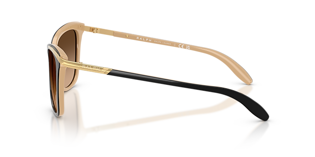 RA5203 Zwart AcetaatSunglass Frames van B24, Zijaanzicht