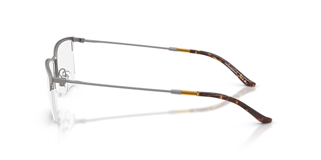 EA1171 Mat Staalgrijs MetaalEyeglass Frames van B24, Zijaanzicht
