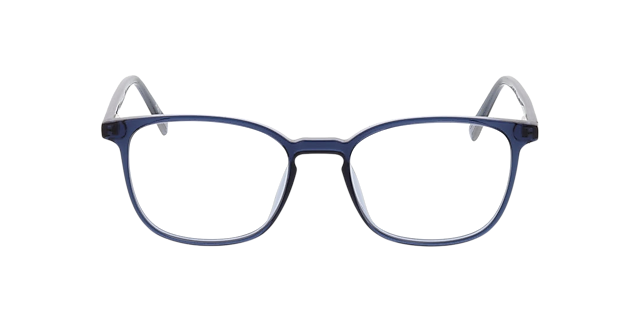 New Haven Crystal Dark Blue KunststoffEyeglass Frames von B24, Vorderansicht