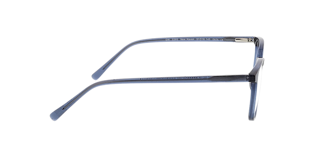 New Haven Crystal Dark Blue KunststoffEyeglass Frames von B24, Seitenansicht