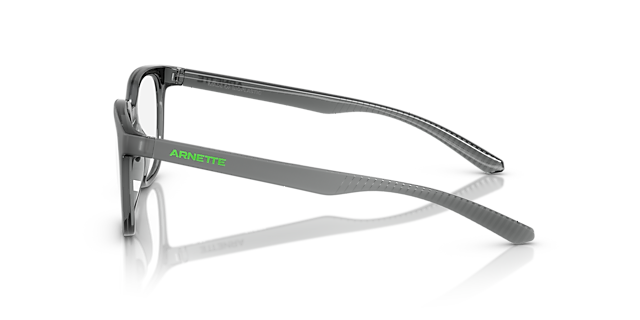 AN7263 Transparent Grey Matte & Shiny KunststoffEyeglass Frames von B24, Seitenansicht