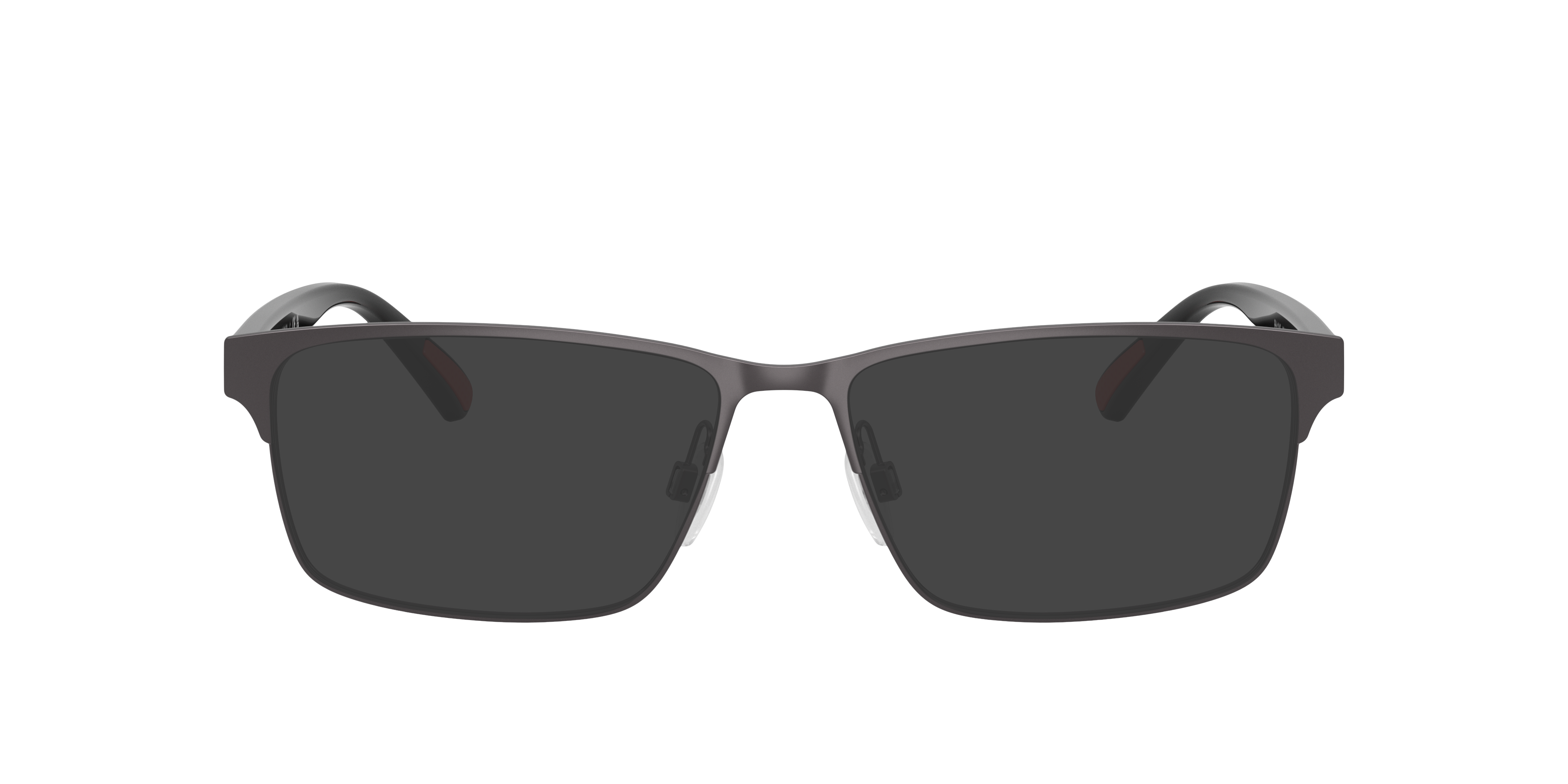 PH1243 Gunmetal dunkel halbglänzend MetallEyeglass Frames von B24, mit getönten Gläsern