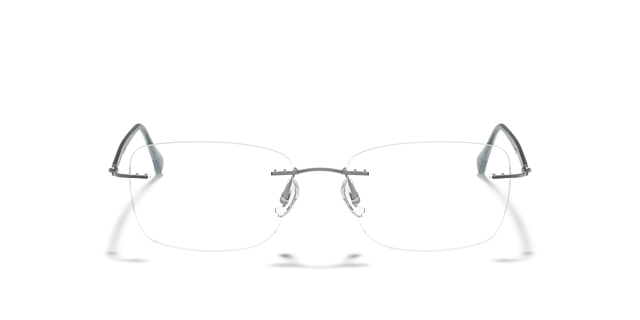 RB8725 Gunmetal TitanEyeglass Frames von B24, Vorderansicht