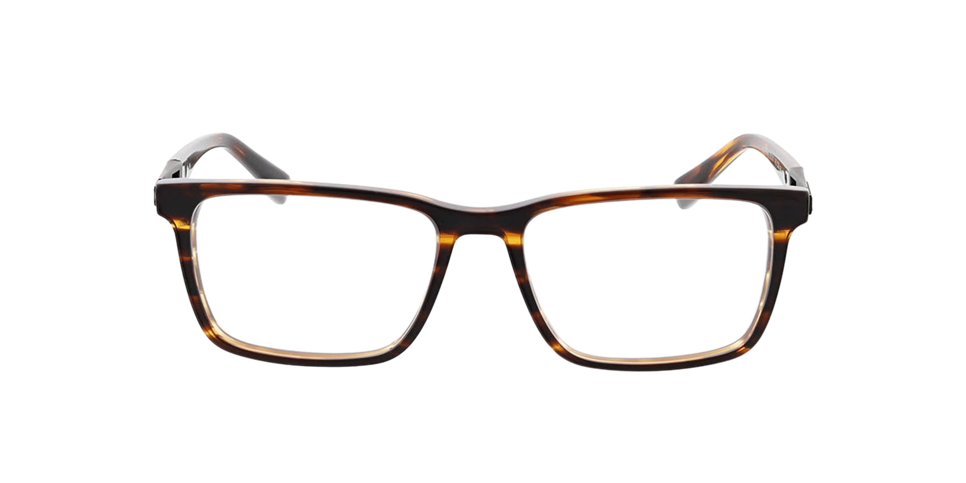 Brille24 4250325255616 Brown Horn / Matt Black/black / Dark Gun/blue Horn / Matt Silver, Size: Large