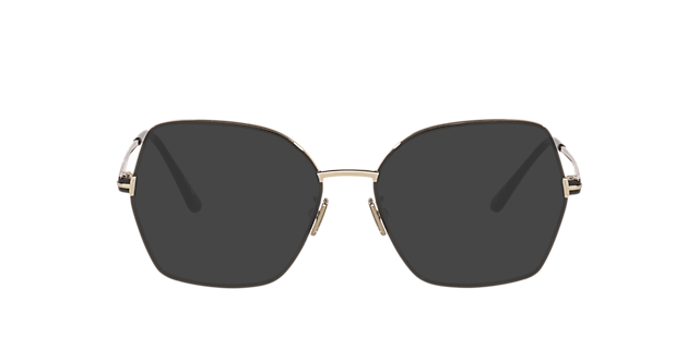 FT5876-B Tan MetaalEyeglass Frames van B24, met getinte lenzen