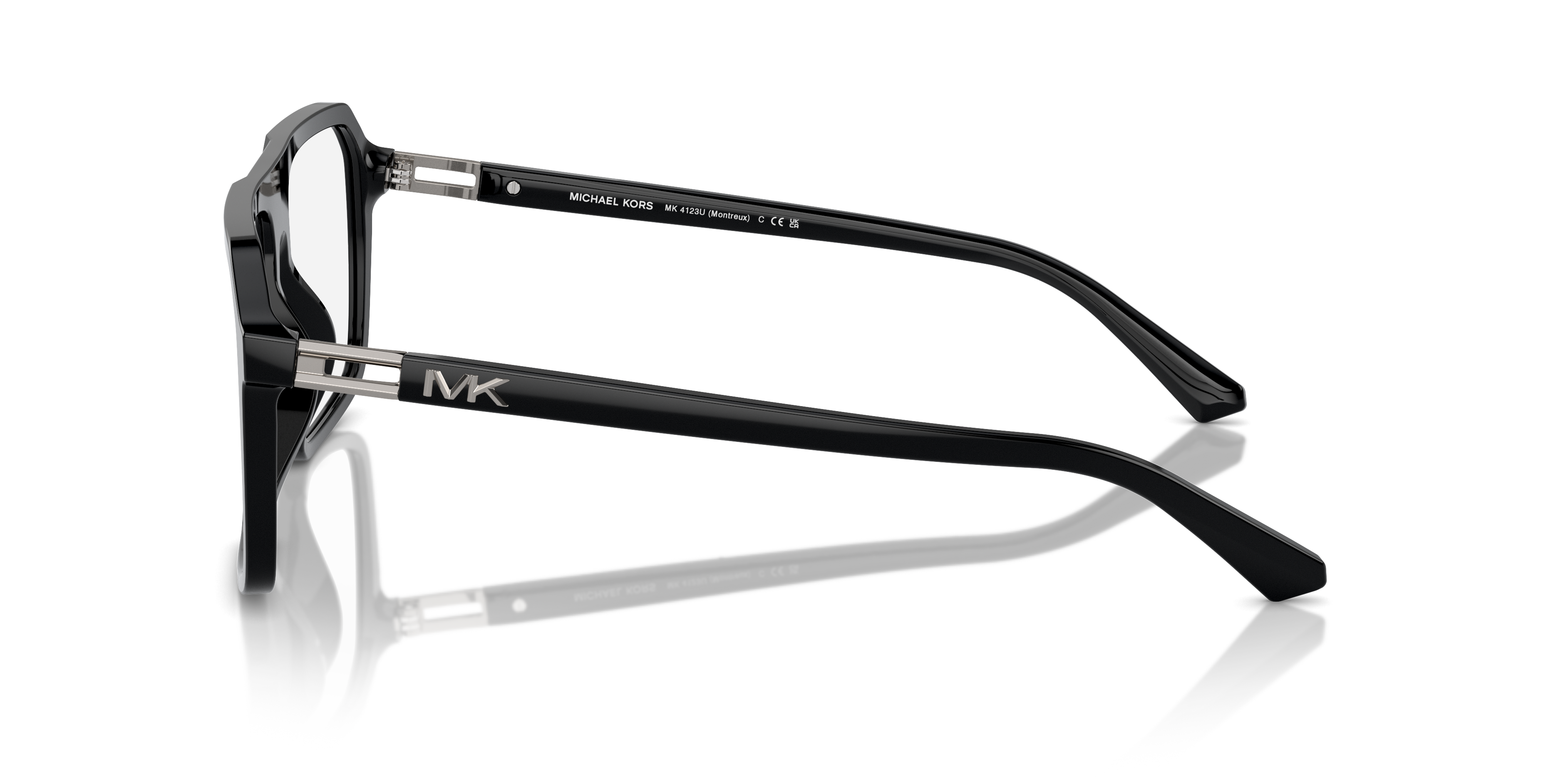 MK4123U Schwarz AcetatEyeglass Frames von B24, Seitenansicht