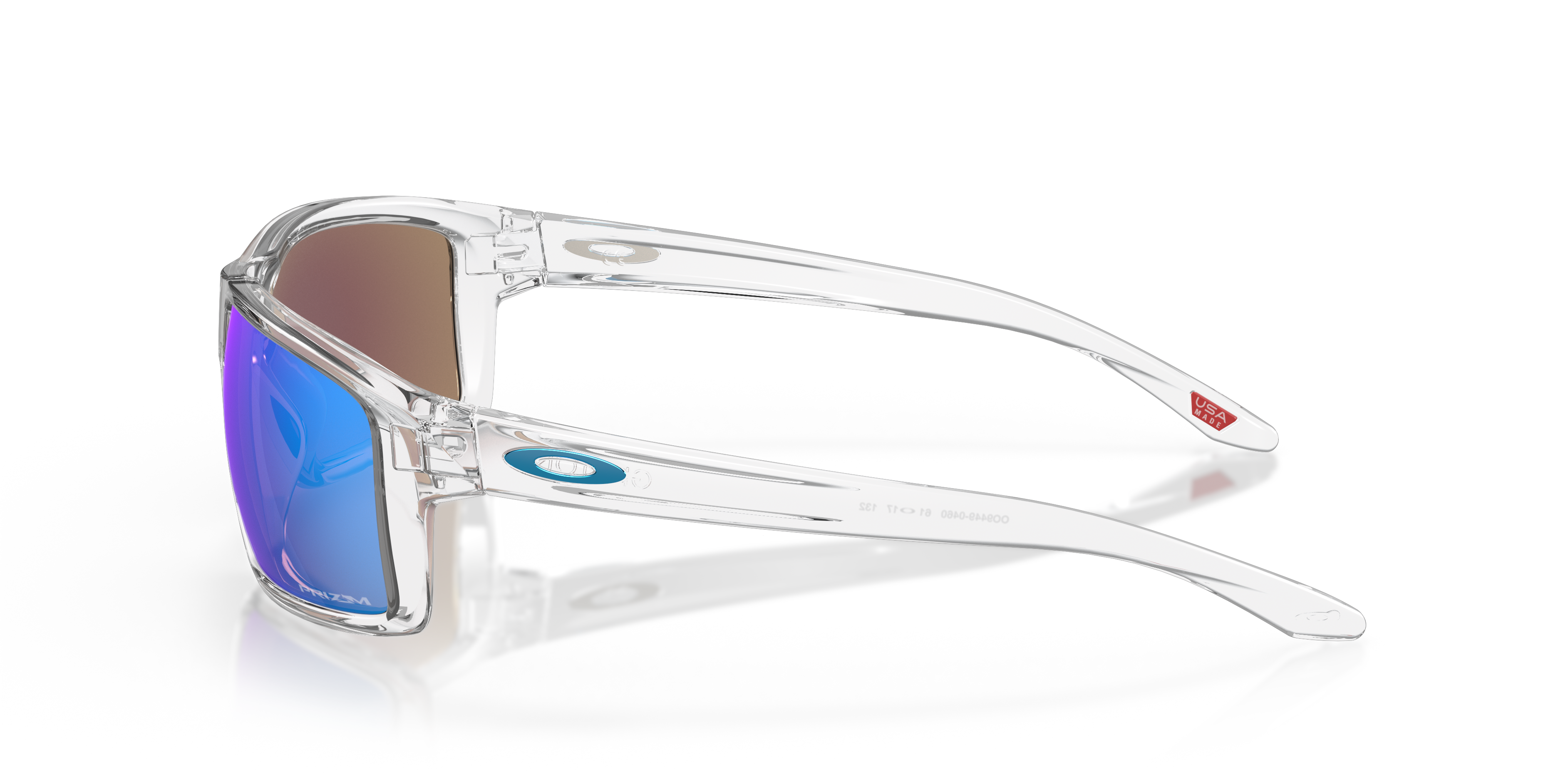 Gibston Transparent glänzend KunststoffSunglass Frames von B24, Seitenansicht