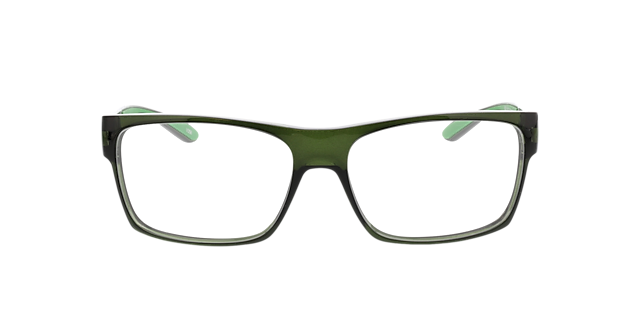 Blaze Kristal kaki  &  groen KunststofEyeglass Frames van B24, Vooraanzicht