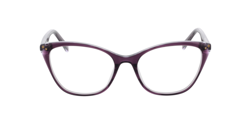 Brille24 - Megan, Damen, Bilayer Crystal Purple/Bilayer Black / White/Bilayer Blue / Yellow Havana, Größe: Durchschnittlich